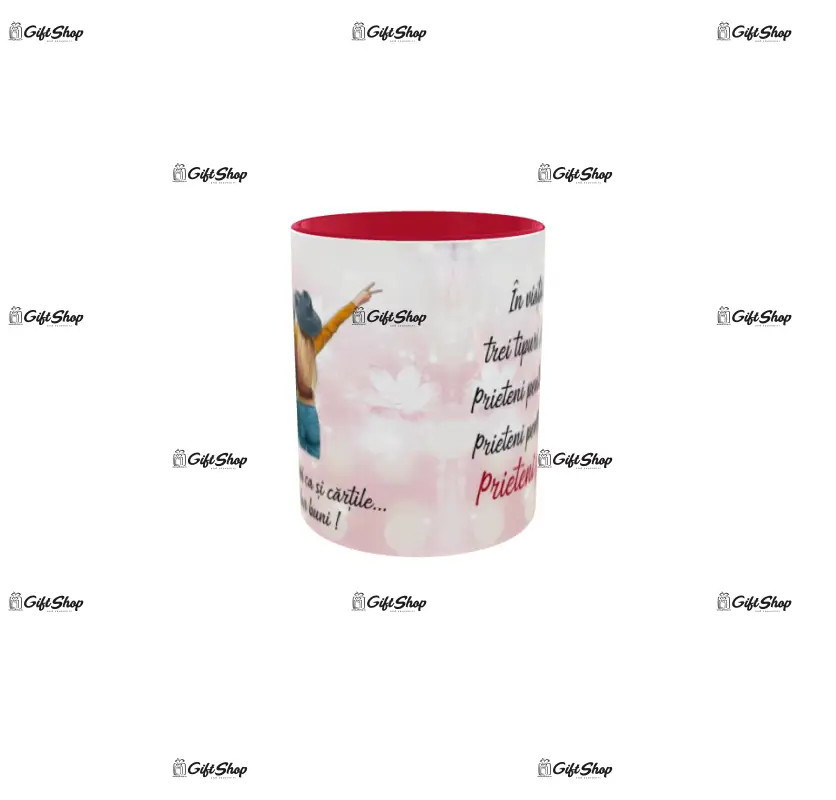 Prieteni pe viata, cana ceramica, 330ml, model cgs1735